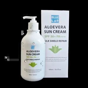 블루랩 프리미엄 알로에베라 백탁없는 사계절 대용량 선크림 SPF 50+ PA+++