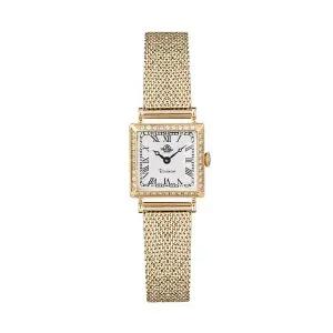 [신세계라이브쇼핑]로즈몽 NS011J-YWR-MT5 노스탤지아 스퀘어 여성 메탈 손목 시계