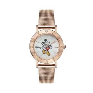 [신세계라이브쇼핑]디즈니 D12027MRW 미키마우스 여성 메쉬밴드 손목시계