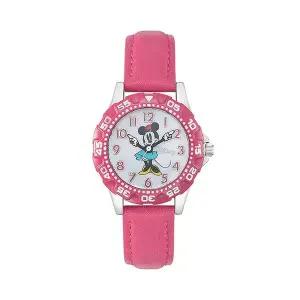 [신세계라이브쇼핑]디즈니 D20230MI 미니마우스 어린이 가죽 손목시계