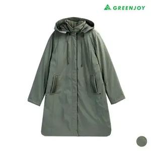 [아웃도어스/그린조이]여성 솔리드 패딩 하프 점퍼_GF23WJ24W