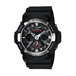 [신세계라이브쇼핑]지샥 GA-200-1A 빅페이스 듀얼 월드 타임 남성 우레탄 시계