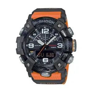 [신세계라이브쇼핑]지샥 GG-B100-1A9 머드마스터 카본 블루투스 쿼드센서 남성 아날로그 전자시계