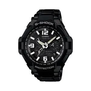 [신세계라이브쇼핑]지샥 G-1400D-1A 그래비티 터프솔라 남성 메탈 시계