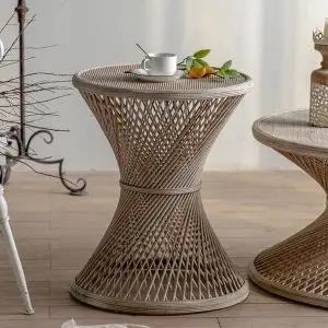 테이블 카페 라탄 빈티지 45cm (WFHJK3B)