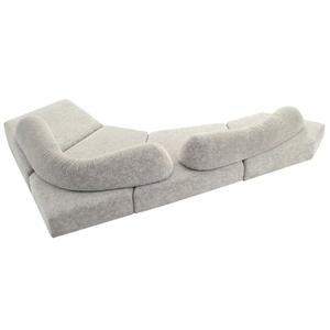 패브릭모듈쇼파 대형 대기실 쇼파 6인용 넓은쇼파 편안한소파 셔닐원단 이탈리아엔틱 소파