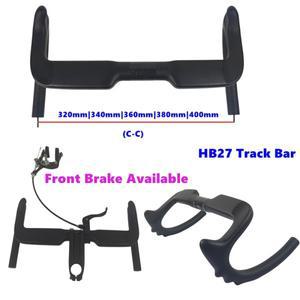 BIKEDOC HB27 에어로 번치바 스프린트 트랙 핸들바 320mm 카본 유광 드롭 바 프론트 브레이크