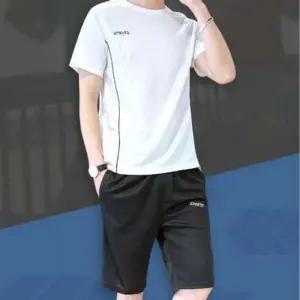 반팔 반바지 세트 아이스 여름 트레이닝복 운동 반바지