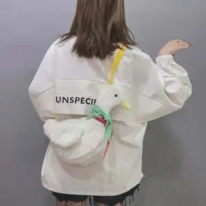 여행용크로스백 오리 가방 크로스백 동물 인형 슬링백 귀여운 특이한 학생 가방선물 인싸