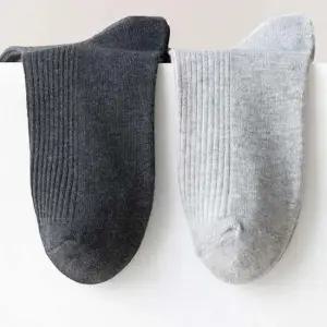 신사양말 심플 데일리 중목양말 10P 순면 신사 고급 학생 남녀공용 프리사이즈