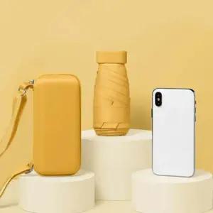 접이식우산 장마철 자외선차단 접이식 초경량 5단 포켓 우산