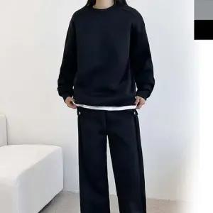 여성겨울트레이닝복 여자 겨울 기모 커플 트레이닝 세트 1P 남녀 커플룩