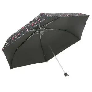 우산 성창 슬림 3단우산 블랙 플라워가든 3단 50 암막코팅