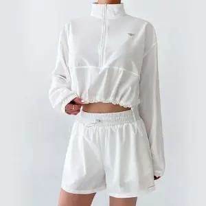 여성여름운동복세트 여성 시원한 스트링 바람막이 반바지 세트 1P 운동복