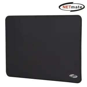 (Netmate) 오버로크 스티치 게이밍 마우스패드(350x250mm) 논슬립 미끄럼방지 업무용 받침 받침대 회사 게
