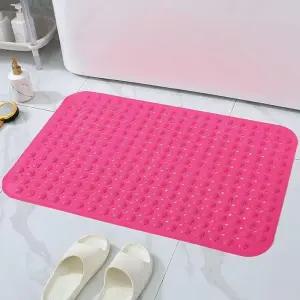 욕실 미끄럼견고한 방지 매트 타일 흡착 핑크 수조