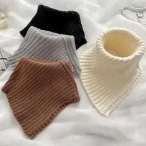 데일리 니트 카라 목토시 페이크 넥워머 패션 목도리 레저용넥워머