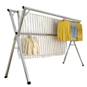 접이식건조대 X형 확장형 접이식이불건조대 튼튼한X형건조대 (WFKHIUR)