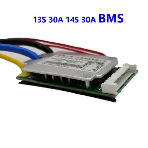 E 자전거 리튬 이온 배터리 36V 10S 48V 13S 52V 14S BMS 20A 30A 40A 50A PCB 보호 보드 Hailong DCH-006