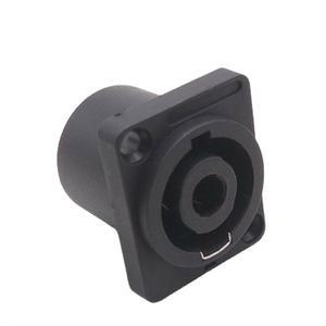 NL4 커넥터 패널 마운트 암 4극 핀 코어 스피콘 소켓 나사 스피커 옴 플매트 카펫 러그 소형 사각 베이스 X