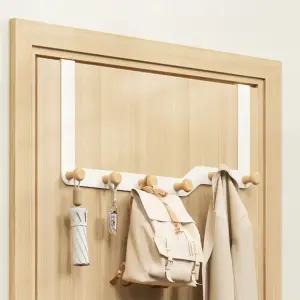 무타공 도어후크 문걸이 도어행거 옷걸이 걸이형 도어훅 현관 욕실 다용도 수납 공간활용 튼튼한 행거