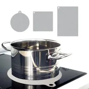 실리콘 인덕션 보호매트 스크래치방지 패드 덮개 깔판