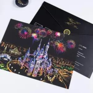 컬러링북 성인 색칠 도안 스크래치북 창의력 발달 맵 페이퍼 (WFKJO5A)