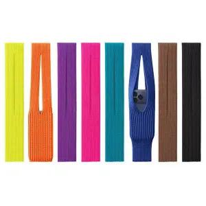 아이폰 호환 17 프로 맥스 16 15 14 13 12 포켓 니트 가방 이세이 미야케 80cm 두꺼운 겨울 인스 스타일 폰