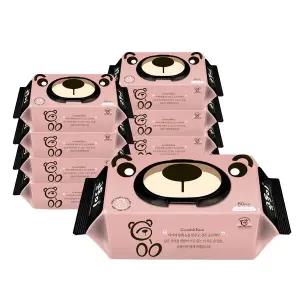 가성비 좋은 아기물티슈 베리베리 캡형10 (그레잇)