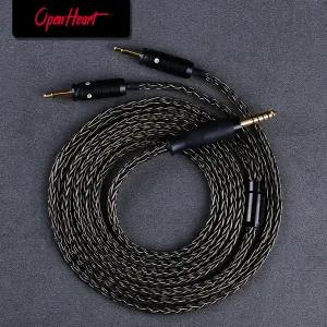 OPENHEART 16 코어 헤드폰 케이블 Focal CelesteeClearElearElexElegia XLR 4.4mm 2m 3m 업그레이드 밸런스