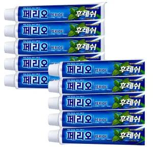 페리오 후레쉬 치약 150g 10개