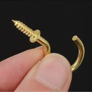 튼튼한 고리못 나사고리 후크 행거 천장걸이 몰딩 나무벽