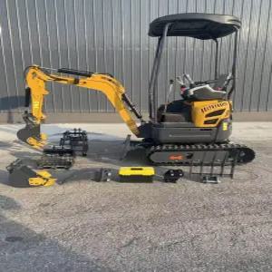 맞춤형 옐로우 소형 굴착기 농장용