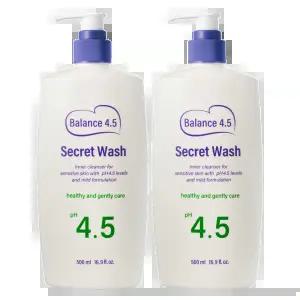 대용량 여성청결제 세정제 PH4.5 약산성 500ml 2개