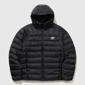 [엄브로]패딩 VQA UQ321CDJ95-BLK 페더플렉스 경량 후드형 다운 자켓 BLACK