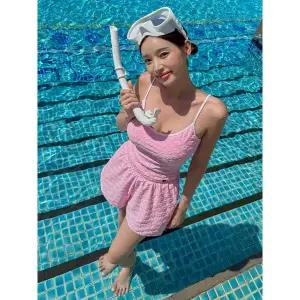 [비바럽]꽃 터치 셋업 비키니 SW20355F 크롭 끈나시 팬츠 타올 바다 투피스 체형커버 모.._P415110508