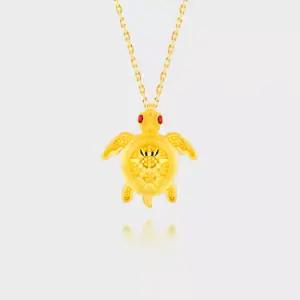 [베티블루] 995 999 24K 순금 오리지날 거북이 여성 여자 7.5g 금 목걸이