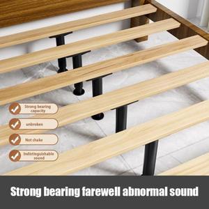 접이식 조절식 침대 빔 지지대 발  플라스틱 가구 소파 다리 하단 하중 브래킷 1PC