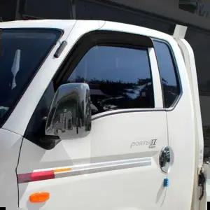 자동차빗물받이 오토크로바 포터2 일반썬바이져 햇빛가리개 빗물차단 2P