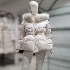 [SI] SI후드폭스 밸티 하프 덕다운 패딩점퍼SLDJY2691