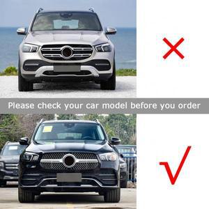 메르세데스 벤츠 GLE W167 350 SUV 크롬 프론트 그릴 실버