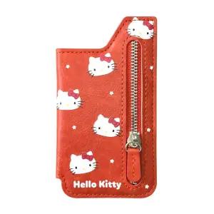 산리오 접착식 미니 지갑-헬로키티카드 캐릭터 식지갑 핸드폰 휴대폰 자석 휴대용
