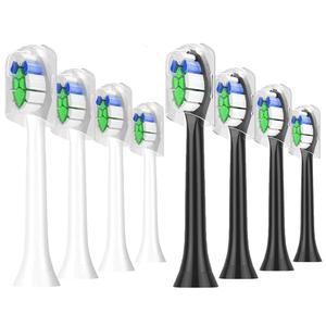 4/8/12/16개 교체용 칫솔모 필립스 소닉케어 전동칫솔 호환 리필 1100 2100 4100 5100용