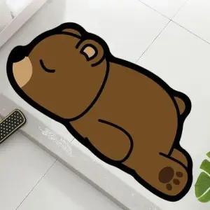 발매트 습한곳욕실패드 부드러운 논슬립 곰 빠른건조 안전매트