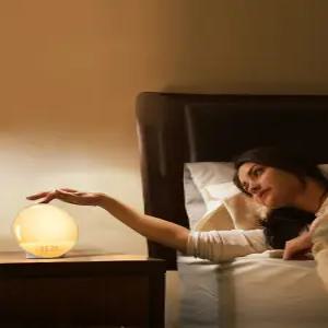 인공태양 알람시계 20단계 3종 2개 무소음 알람 일몰