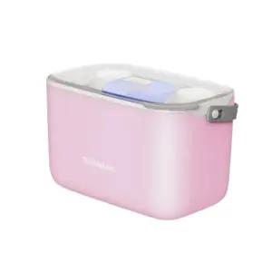 모나코올리브 휴대용 젖병 건조대 여행용 수납 핑크 BNA