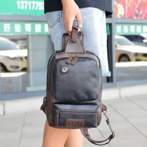 남성 대학생 슬링백 캐주얼 패션 인기 가방 바디백 WC50187