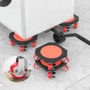 가구옮기는도구 만능 가구옮기는바퀴 도르래 세탁기 이동바퀴 옮기기 지렛대 지랫대