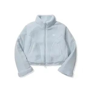 코드그라피 CODEGRAPHY CGP (우먼) 배색 플리스 자켓-페일 블루 CBDWWFJ001PB 169695