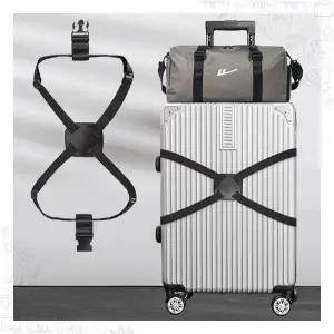 캐리어연결고정밴드 여행가방 짐고정 보조가방연결벨트 배기지포터 캐리어스트랩